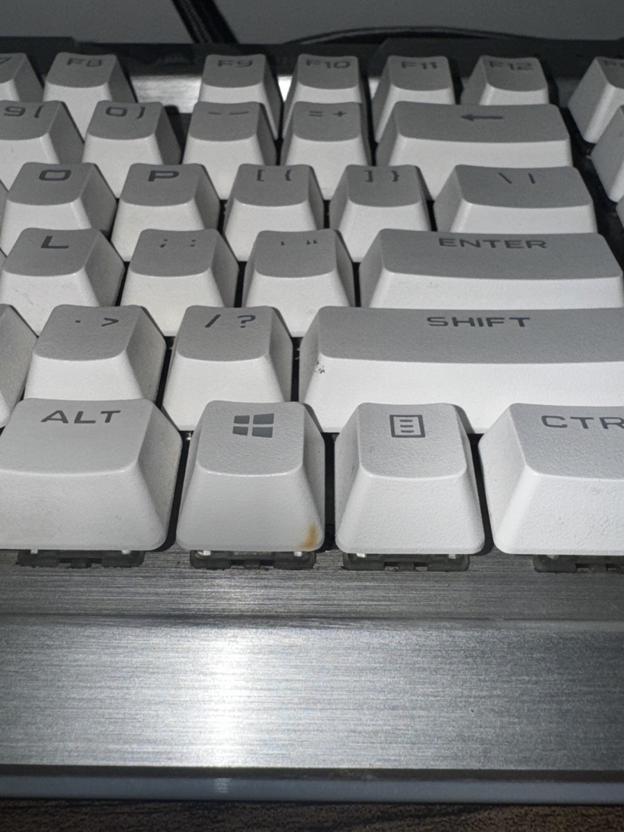 Corsair K70 RGB MK.2 SE White/Silver Mechanical Keyboard Wired
