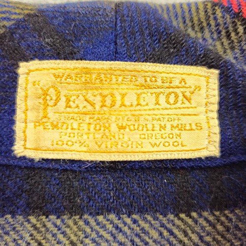 Vintage 1970s Pendleton Womens Casual Virgin Wool Blazer Jacket XL Made in USA - Picture 3 of 7