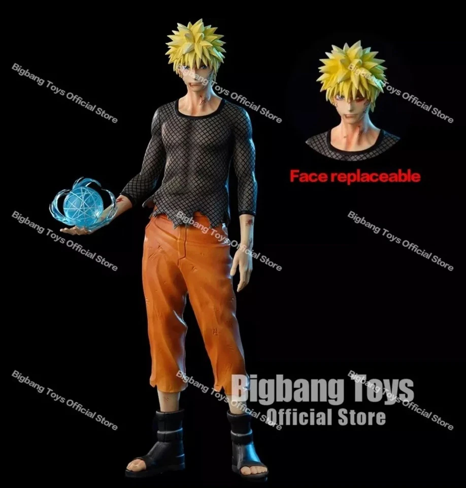 Naruto Shippuden Uzumaki Naruto Final Fight Rasengan Figure Statue 28cm No Box - Image 3 of 4