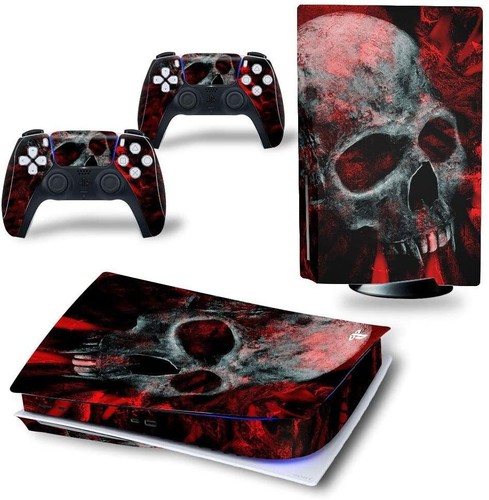 Skin Sticker Halloween Friday Wrap PS5 Slim Console Controllers Jason Michael - Picture 64 of 83