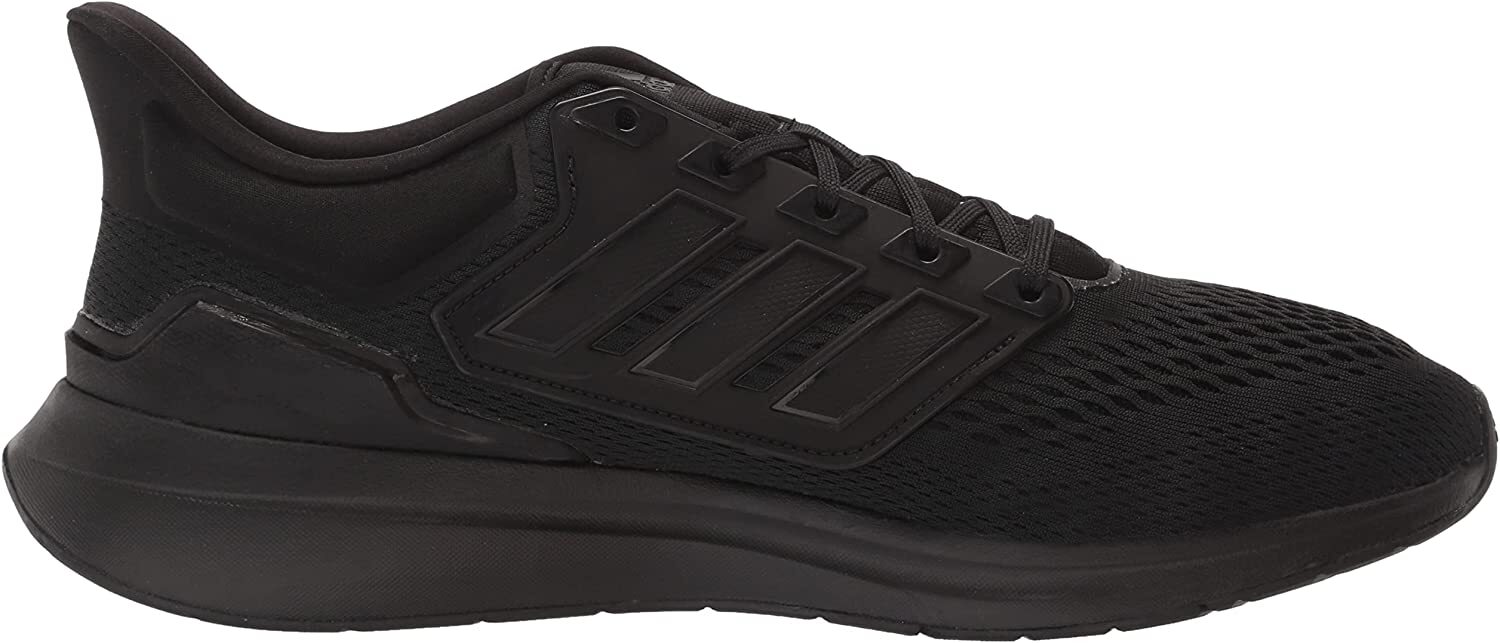 Men's adidas EQ21 Run Running Shoes, H00521 Multiple Sizes Core Black/Core Black image 7