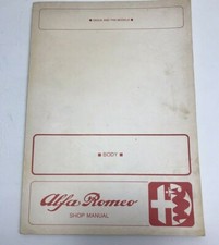 ALFA ROMEO SHOP MANUAL GIULIA & 1750 MODELS ORIGINAL No 1570, 9/70 - GREAT COND