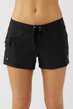 O'Neill Saltwater Stretch Board Shorts in Black Size 7 New