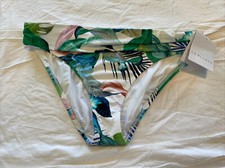 La Blanca MULTI In the Moment Shirred Band Hipster Bikini Swim Bottom, US 12