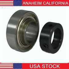 CSA203 17mm Bore Cylindrical Insert Bearing w/Locking Collar