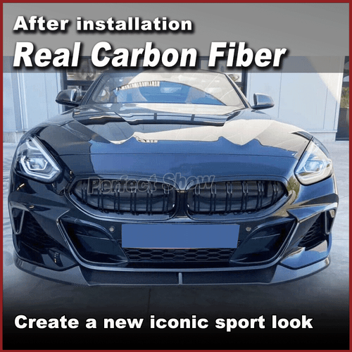 Alerón de parachoques delantero de carbono para BMW Z4 G29 M40i paquete M 2019-21 - Imagen 2 de 10