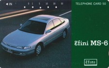 JAPAN REMOTE - FINITE SERIES - MAZDA MS-6 CAR - CAR JAPAN phonecard 11