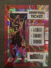 2021-22 Panini Contenders CJ McCollum Semifinal Ticket #/99 Portland