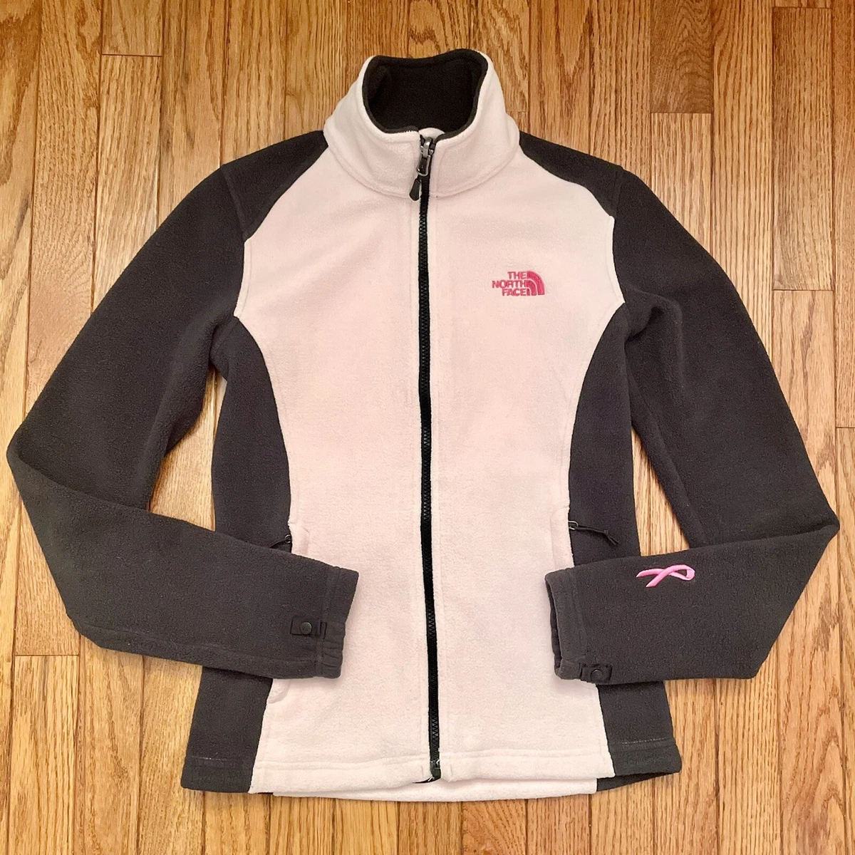 Breast cancer fleece jacket cheap