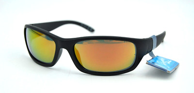 Paradise Collection MAP81SG26P Black & Orange MIR POLARIZED Sunglasses 100% UV