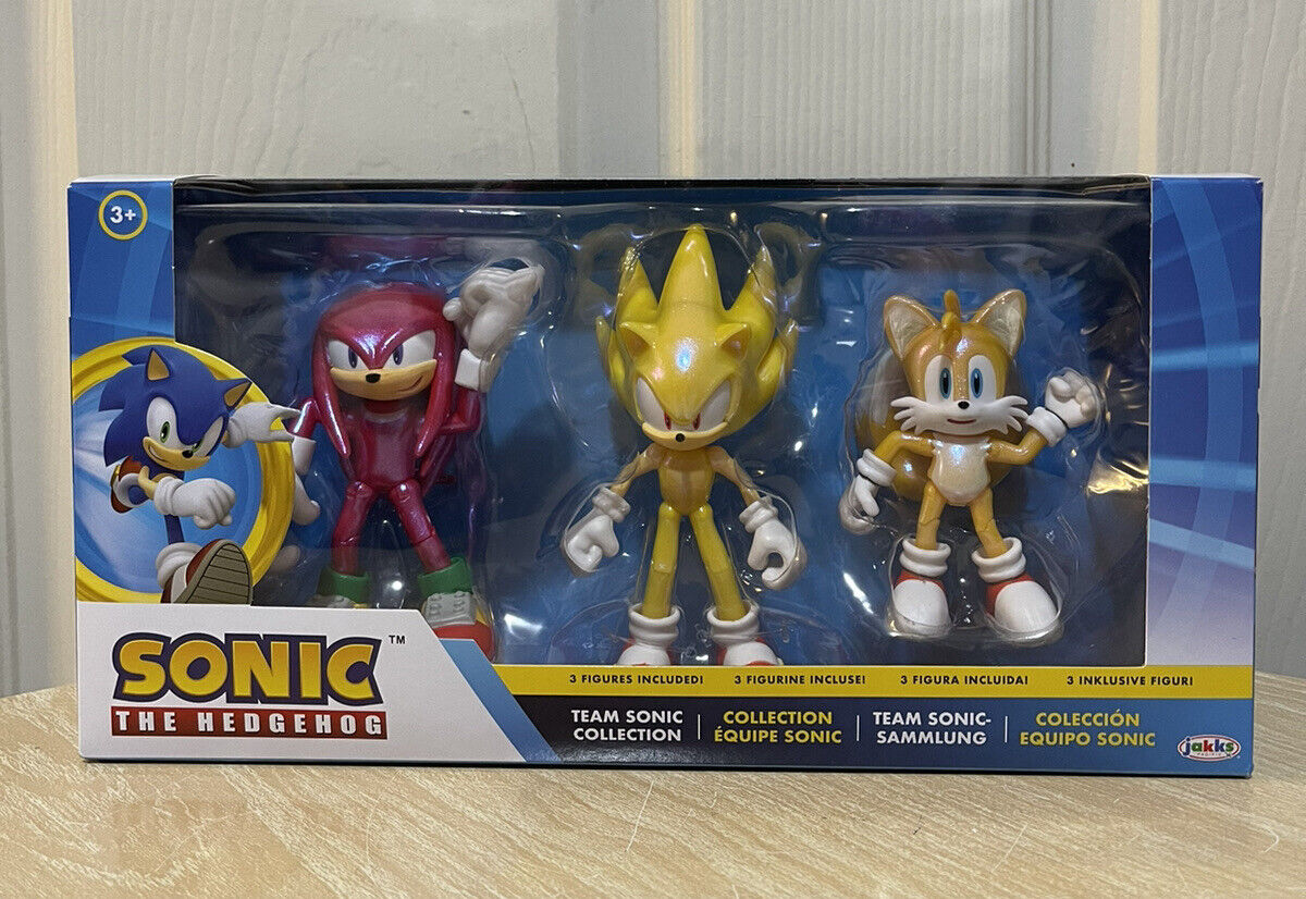 Sonic The Hedgehog Team Sonic Collection Action Figure Set - 3pk