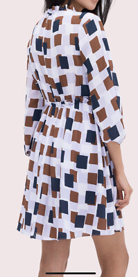 kate spade geo squares mini dress Kate Spade Geo Squares Mini Dress Multicolor MSRP $378 Size 4