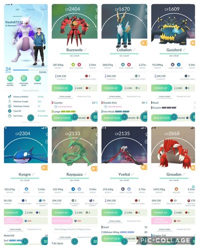 Pokémon Go level 22|Shiny Garchomp| Shiny Giratina| Mewtwo Cresselia Zekrom