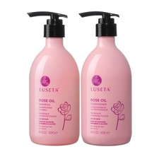 Luseta Rose Oil Shampoo and Conditioner Set 2 x 16.9 oz. FREE SHIPPING