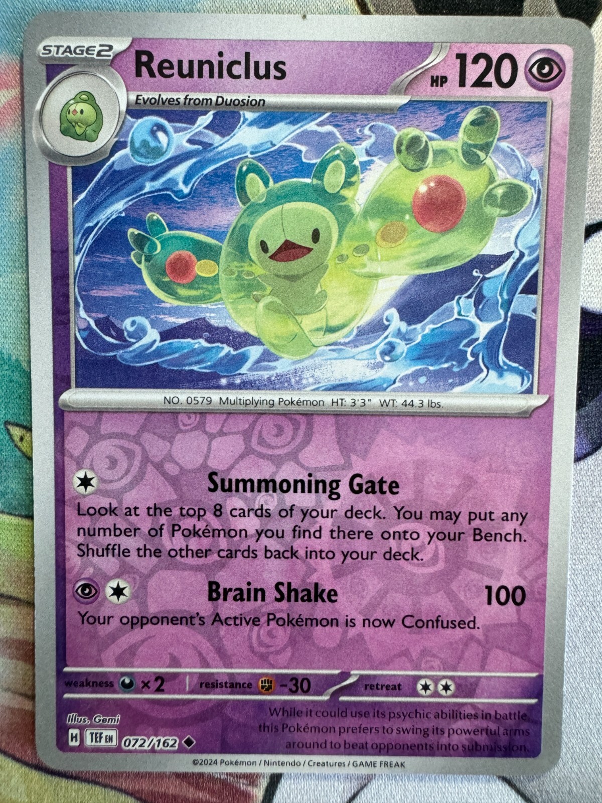 Reuniclus Reverse Holo English Pokemon TCG BKK744