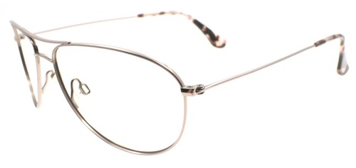 Maui Jim Sea House MJ772-16R FRAME ONLY Aviator Sunglasses Silver Rose Titanium
