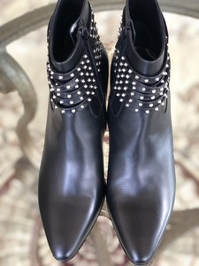 ysl studded boots