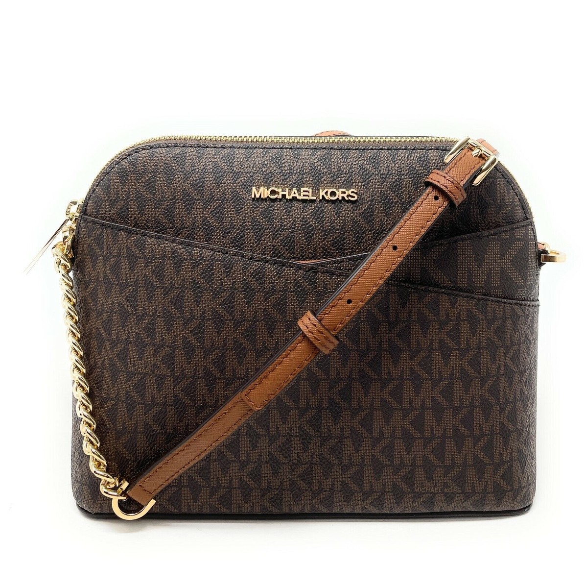Michael Kors Jet Set Medium Crossbody Leather Handbag