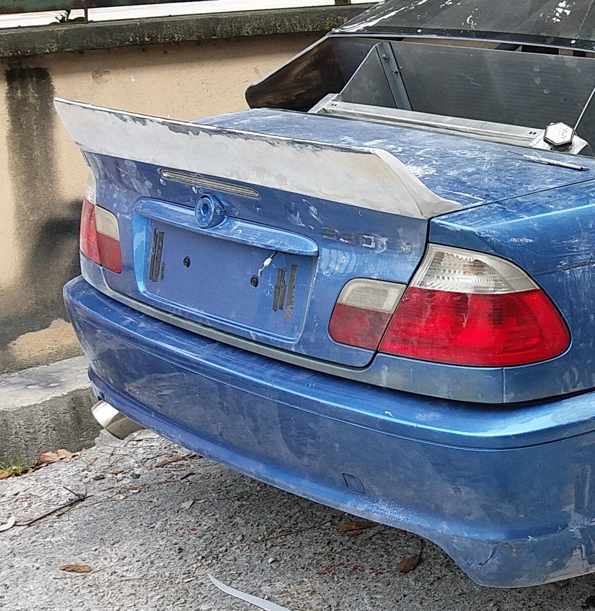 FIT FOR BMW E46 4 DOORS SEDAN B.A.R CSL V2 STYLE WIDE FENDERS BODY KIT