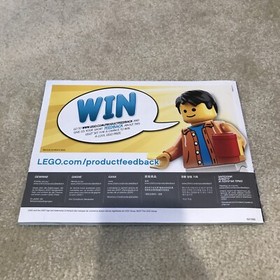 Lego Creator 10258 London Bus Building Toy Instructions Manual Book Sticker