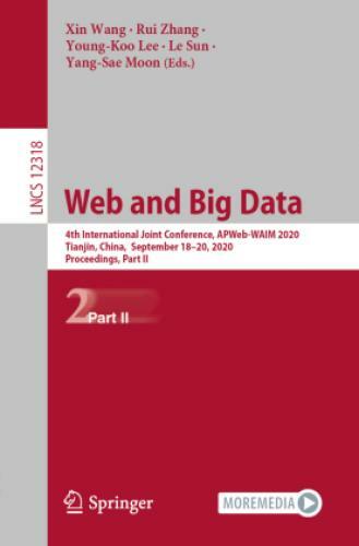 Thumbnail - Web And Big Data 4th International Joint Conference, Apweb-waim 2020,