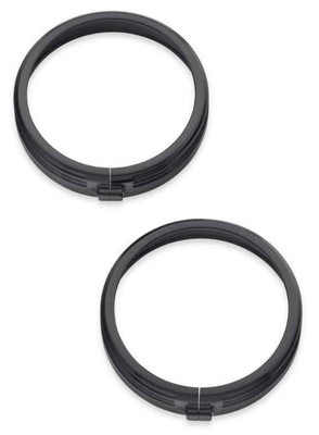 HARLEY-DAVIDSON NEW OEM DEFIANCE PASS LAMP TRIM RING BLK MULTI-FIT 61400354