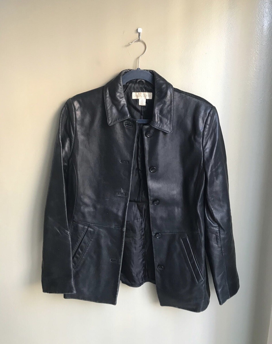Casual Corner Leather Jacket Size: XS | eBay Casual Corner Leather Jacket Size: XS | eBay