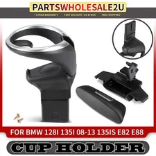 Front in Center Console Cup Holder for BMW 128i 2008-2013 135i 2008-2013 135is