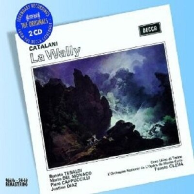 TEBALDI/DEL MONACO/CAPUCILLI/CLEVA/+ - LA WALLY (GA) 2 CD NEW!