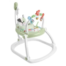 Fisher-Price Baby Bouncer SpaceSaver Jumperoo Activity Center Lights Sounds