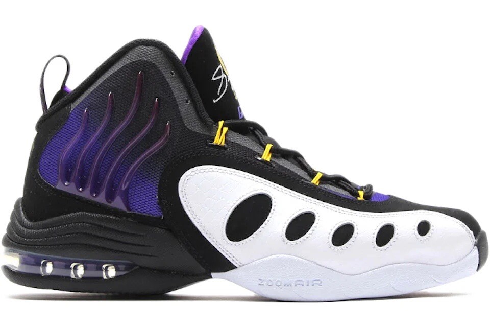NIKE ソニックフライト バスケシューズ 28cm Size 12 - Nike Sonic Flight Venom GP20 Black Purple Gary Payton