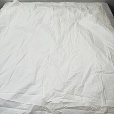 pioneer linens duvet queen solid white buttons cotton italy modern classic