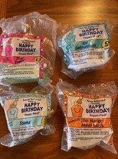 Vintage Lot of 4Happy Birthday Happy Meal Toys Unopened 1994