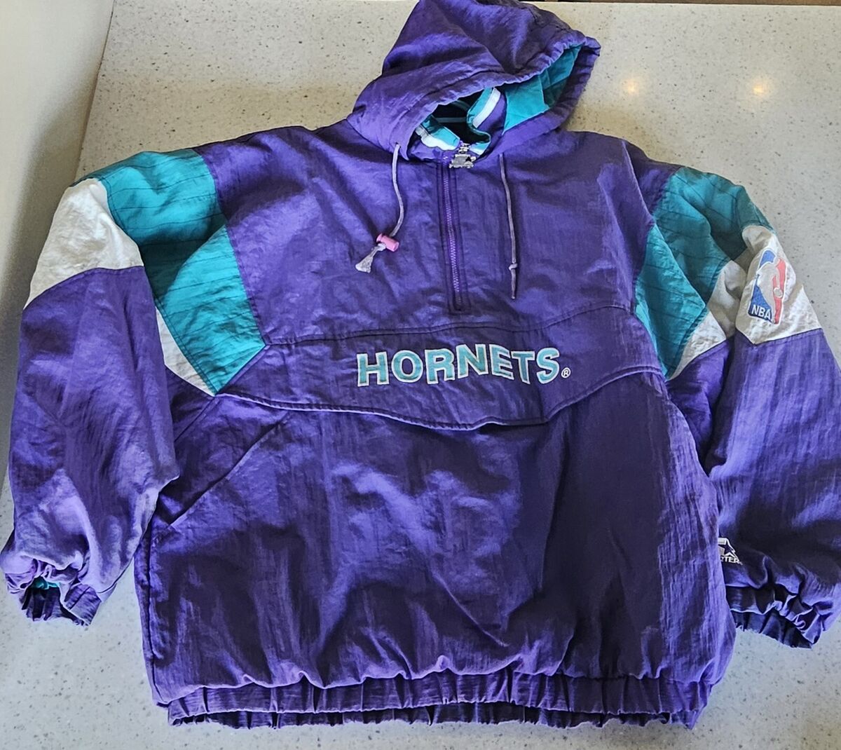 Vintage 90s Charlotte Hornets NBA Starter Jacket Pullover | eBay Vintage 90s Charlotte Hornets NBA Starter Jacket Pullover | eBay