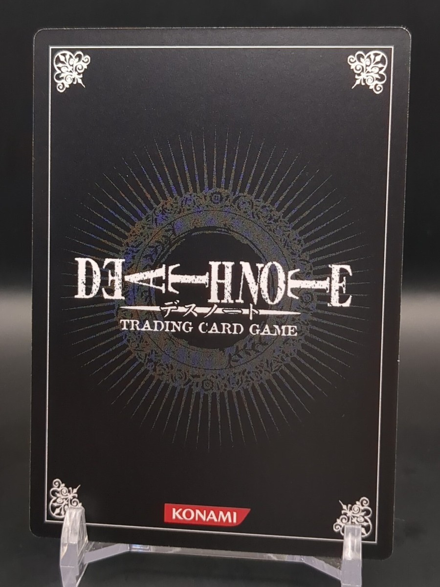 【ジュウテリウム出品】 NOTE TRADING CARD GAME Soichiro Yagami #DN2-24 Death Note Trading Card Game 2008 KONAMI