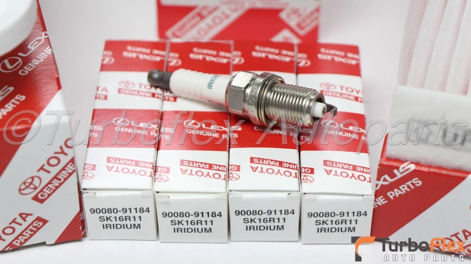 Kit de puesta a punto de servicio Toyota Yaris 2007-2017 genuino OEM 17801-YZZ05 87139-YZZ20 Foto 3 de 4