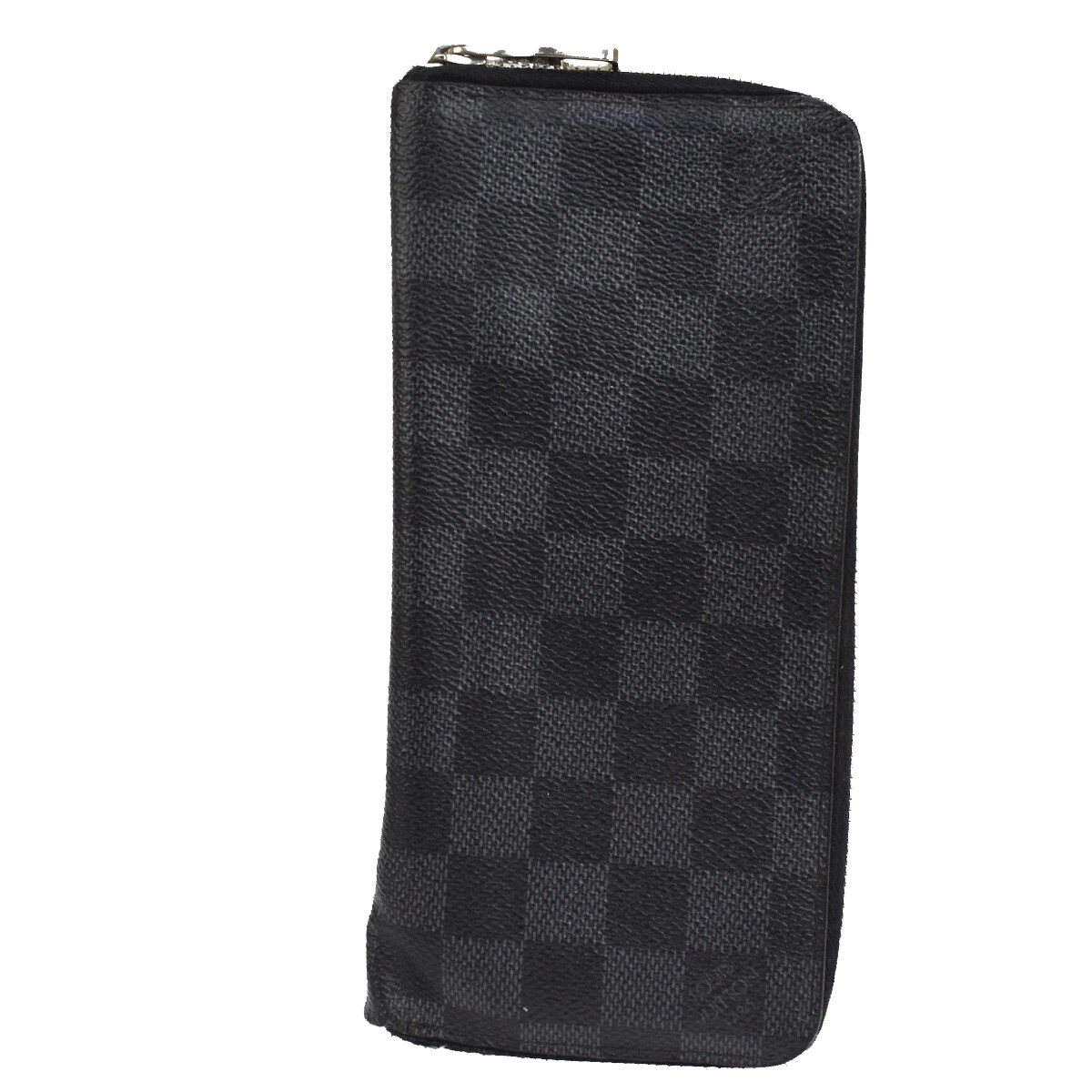 Louis Vuitton Vertical Zipper Wallet Men - Diamer Graphite