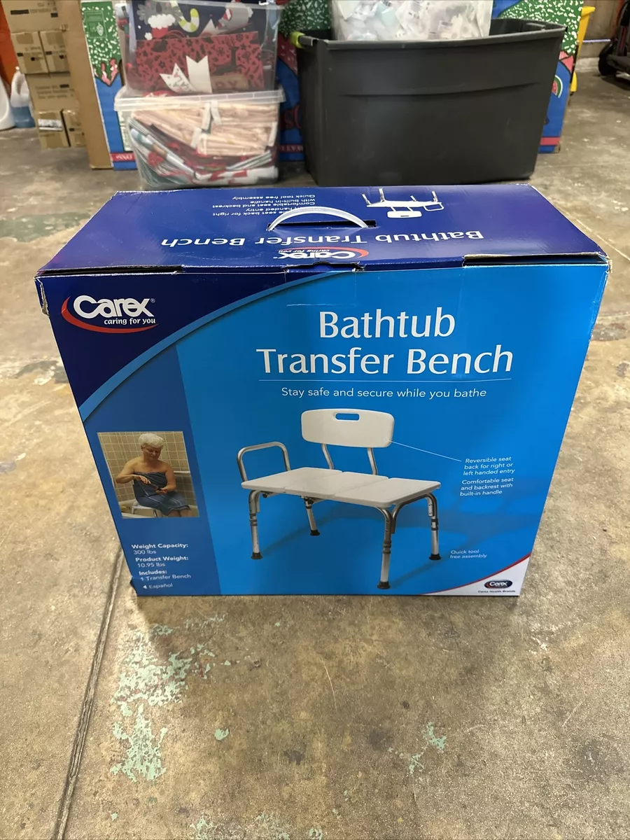 Carex bathtub transfer bench sale
