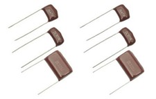 Steren 0.47uF 250V Metallized Polyester Capacitor - 2 Pack