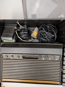 Vintage Atari 2600 Video Computer System Lot w/ 18 Games Controllers Untested 