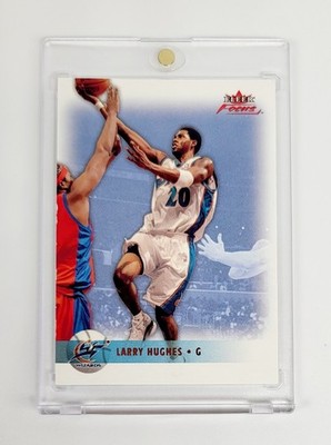 RARE SSP DECADE EDITION PARALLEL 2003-04 Fleer Focus Larry Hughes #49 WIZARDS 