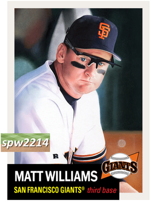 #ad Topps Living Set Matt Williams #925 Presale $6.95
