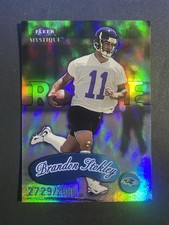 1999 Fleer Mystique Brandon Stokley Baltimore Ravens Rookie Card #2729/2999. rookie card picture