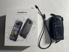 Insta360 X4 Bundle: 8K 360 Action Camera with Bike Mount and Selfie Stick