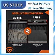 Truck Bed Mat Heavy Duty For 2019-2025 Chevy Silverado Gmc Sierra Accessories
