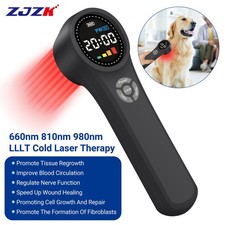 Handheld Class 3B Cold Laser Therapy Device for Pain Relief Wound Healing 1760mW