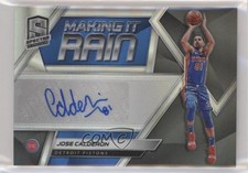 2018-19 Panini Spectra Making it Rain 16/75 Jose Calderon #MR-JCL Auto 00ix