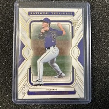 Chase Dollander 2025 Panini National Treasures /99 COL Rockies RC