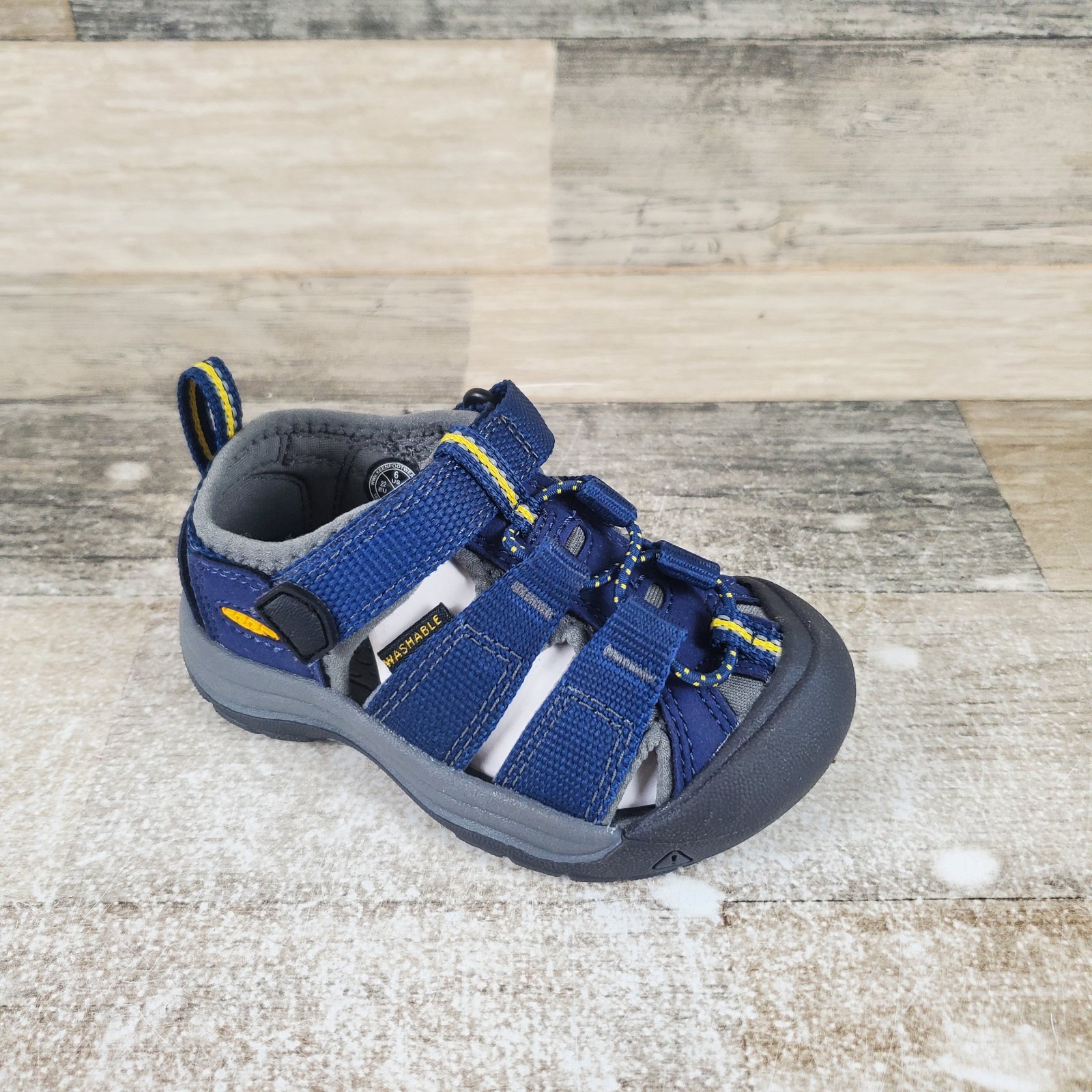 Sandali da trekking Keen Newport H2 unisex per bambini taglia 6 blu profondità gargoyle