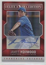 2014 Elite Extra Edition Franchise Futures Signatures James Norwood #7 Auto 1k5